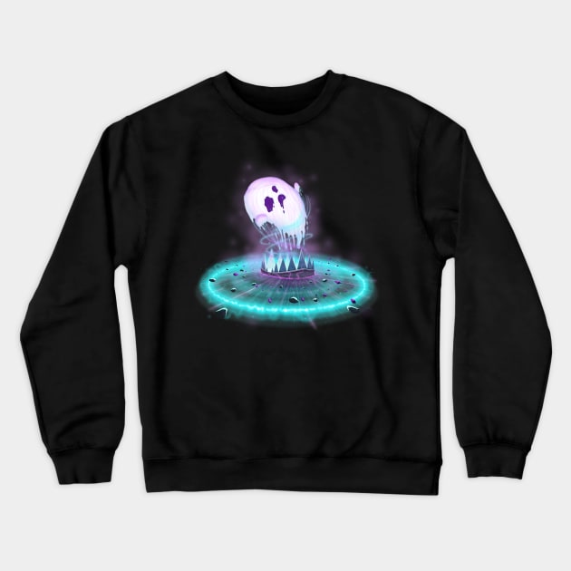 Ghost Jaw trap Crewneck Sweatshirt by MARGARIYAH